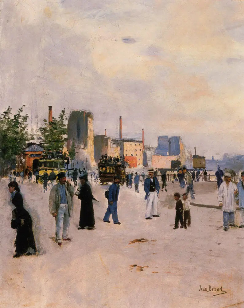 工場の煙突のある風景 - ジャン・ボロー

Source:
Scène avec cheminées d'usines - Jean Béraud