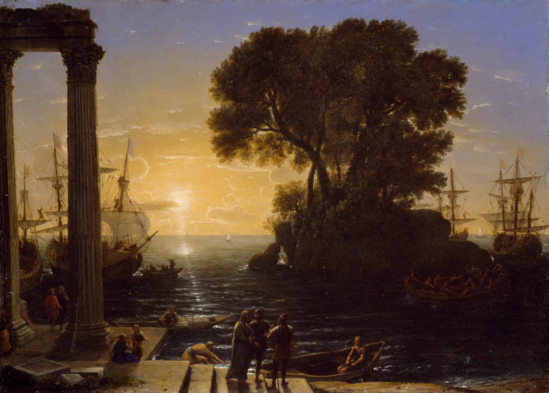 セントポールの乗船場の海岸風景 - クロード・ロラン

Source:
Scène côtière avec l'embarquement de saint Paul - Claude Lorrain