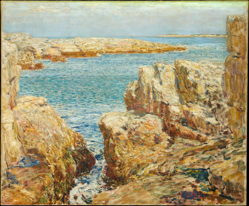 海岸の風景、ショールズ諸島 - チルド・ハッサム

Source:
Scène côtière, îles Shoals - Childe Hassam