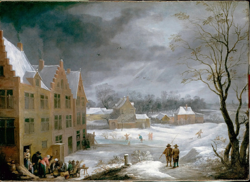冬の風景と豚を殺す男 - デイヴィッド・テニエール・ル・ジュヌ

Source:
Scène d'hiver avec un homme tuant un cochon - David Teniers le Jeune