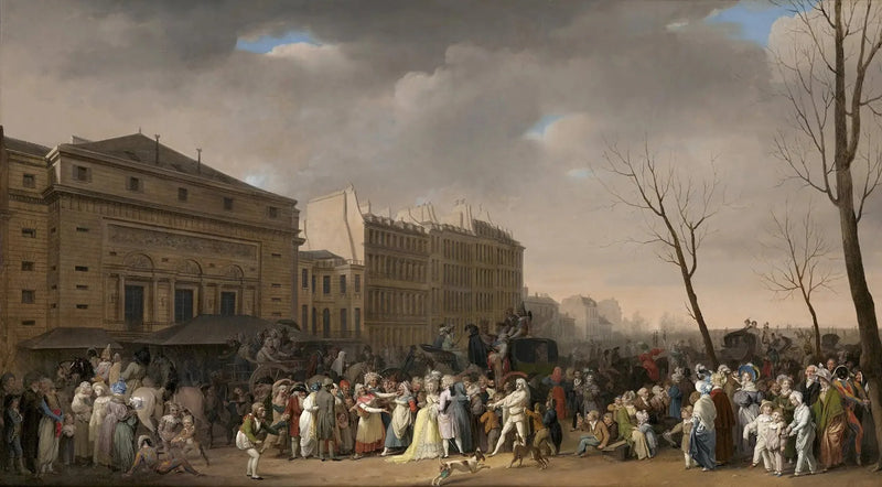 カーニバルの場面 - ルイ＝レオポルド・ボイリー

Source:
Scène de carnaval - Louis-Léopold Boilly
