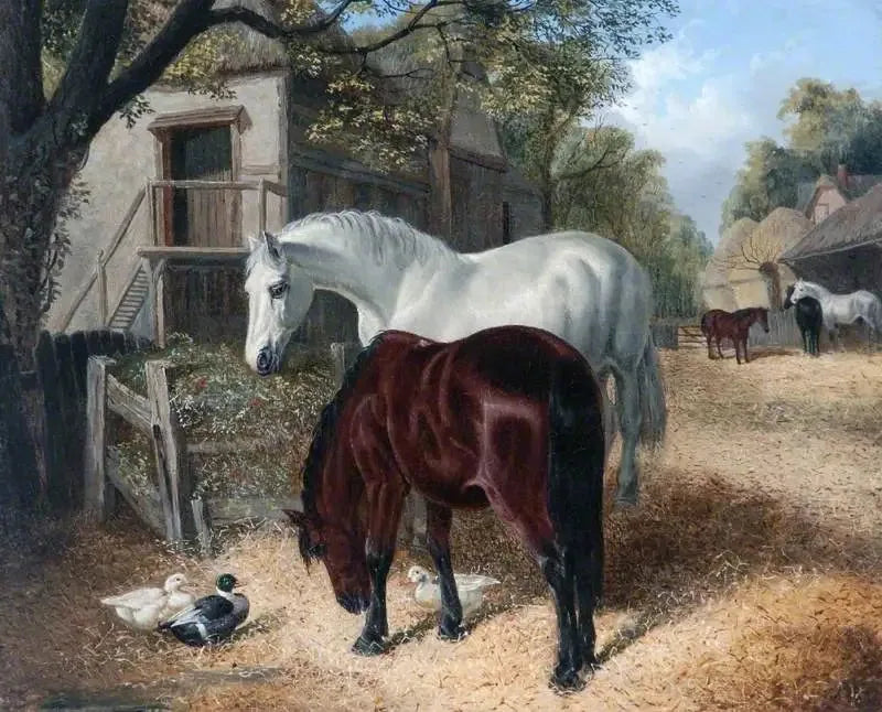 馬のいる農場の風景 - ジョン・フレデリック・ヘリング Sr.  

Source:
Scène de ferme avec des chevaux - John Frederick Herring, Sr.