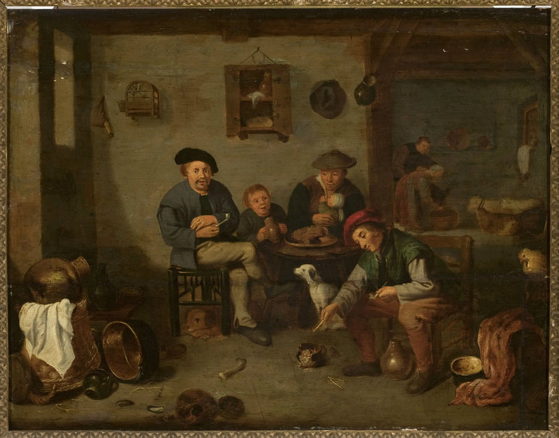 田園風景のジャンルシーン - デイヴィッド・テニエール・ル・ジュヌ

Source:
Scène de genre à la campagne - David Teniers le Jeune