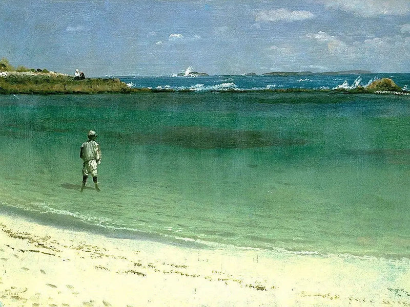 アンティル諸島の海岸の風景 - アルバート・ビアシュタット

Source:
Scène de la côte des Antilles - Albert Bierstadt