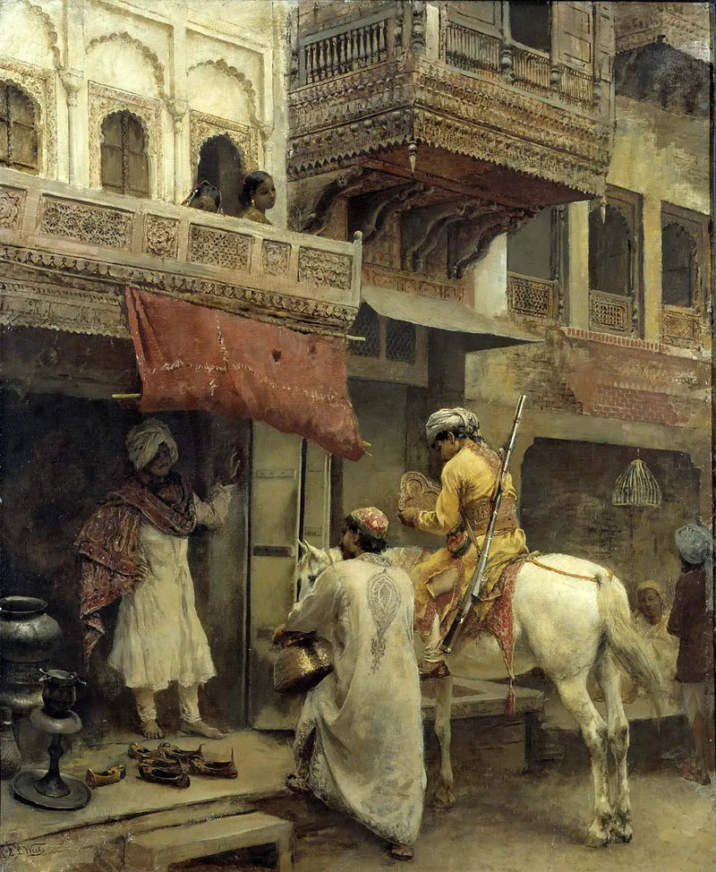 インドの街角の風景 - エドウィン・ロード・ウィークス

Source:
Scène de rue en Inde - Edwin Lord Weeks