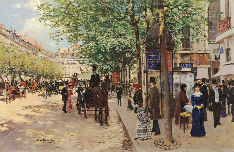 パリの街角の風景 - ジャン・ベロー

Source:
Scène de rue parisienne - Jean Béraud