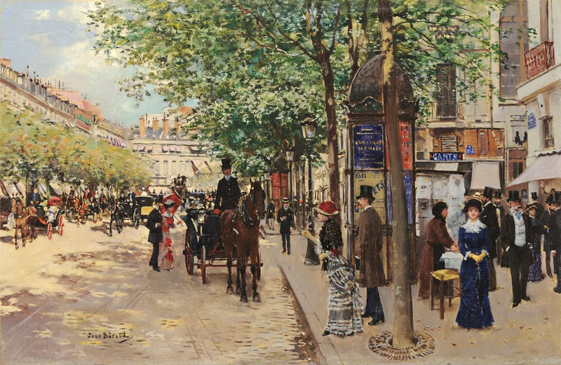 パリの街角の風景 - ジャン・ベロー

Source:
Scène de rue parisienne - Jean Béraud