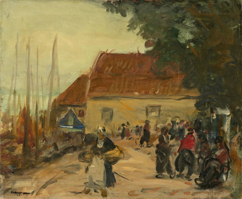 フォルダムの街角の風景 - ロバート・ヘンリー

Source:
Scène de rue de Volendam - Robert Henri