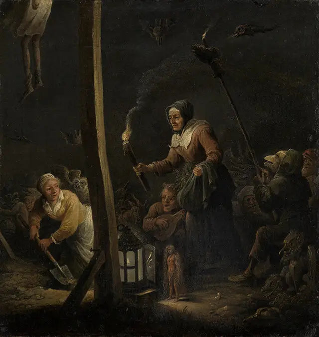 魔女の場面 - デイヴィッド・テニエール・ル・ジュヌ

Source:
Scène de sorcière - David Teniers le Jeune