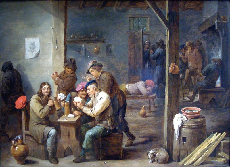 酒場の情景 - デイヴィッド・テニエール・ル・ジュヌ

Source:
Scène de taverne - David Teniers le Jeune