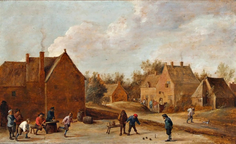 村の風景 - デイヴィッド・テニエール・ル・ジュヌ

Source:
Scène de village - David Teniers le Jeune