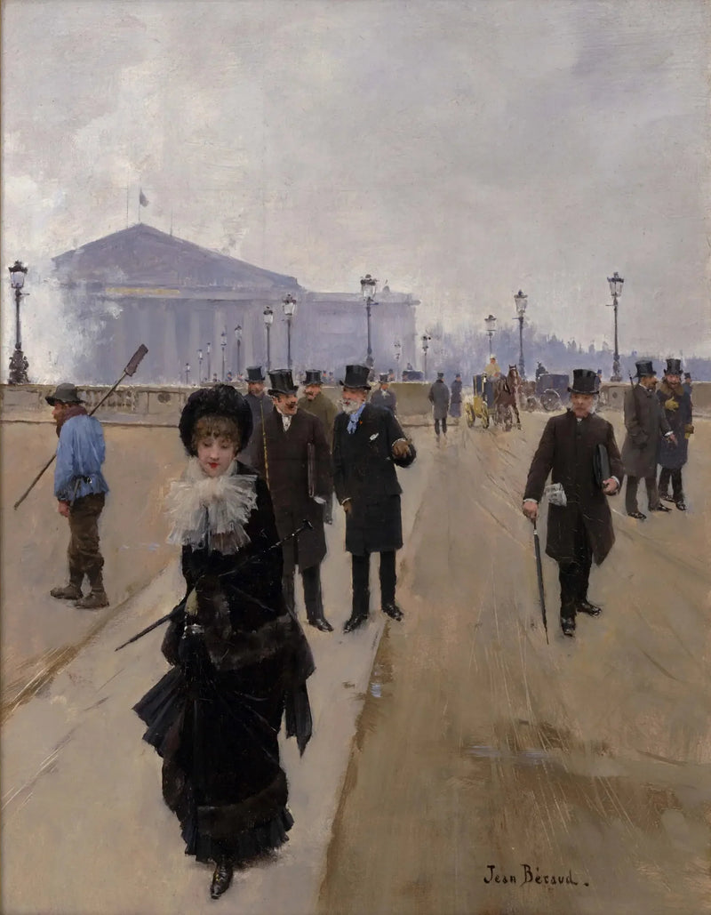 コンコルド広場からの眺め - ジャン・ベロー

Source:
Scène depuis la place de la Concorde - Jean Béraud