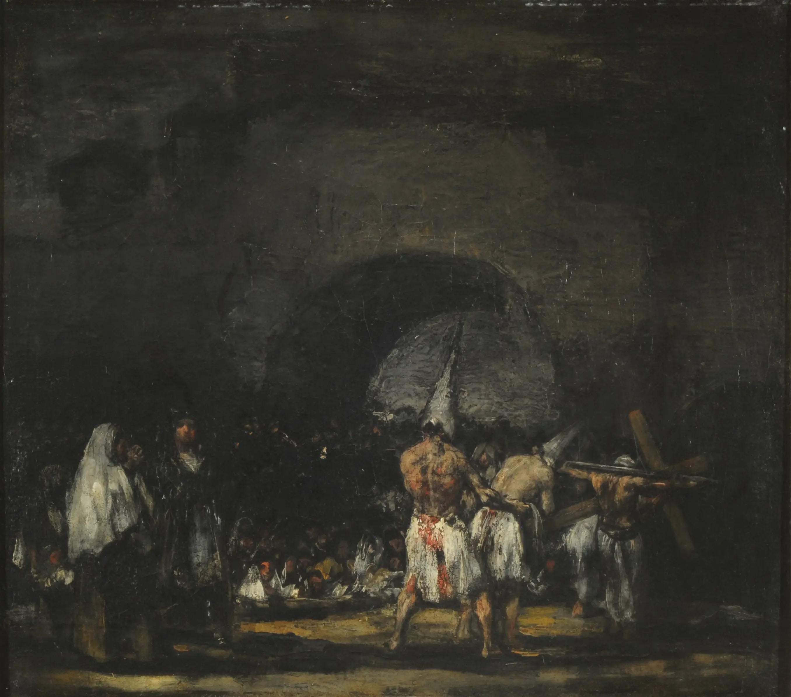 Scène des disciplines - Francisco de Goya image 1 reproduction de peinture à l’huile