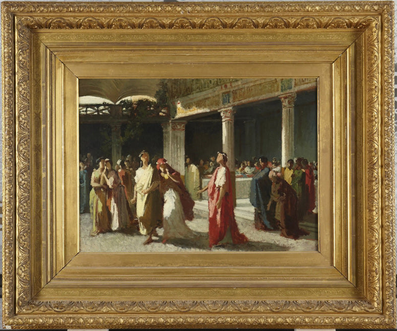 裁判所での劇的な場面 - フレデリック・レイトン

Source:
Scène dramatique dans un tribunal - Frederic Leighton