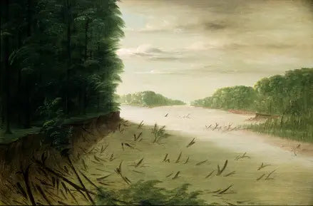 ミシシッピ川下流の風景 - ジョージ・キャトリン

Source:
Scène du Bas-Mississippi - George Catlin