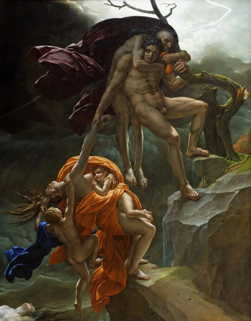 ノアの洪水の場面 - アンヌ＝ルイ・ジロデ

Source:
Scène du déluge - Anne-Louis Girodet