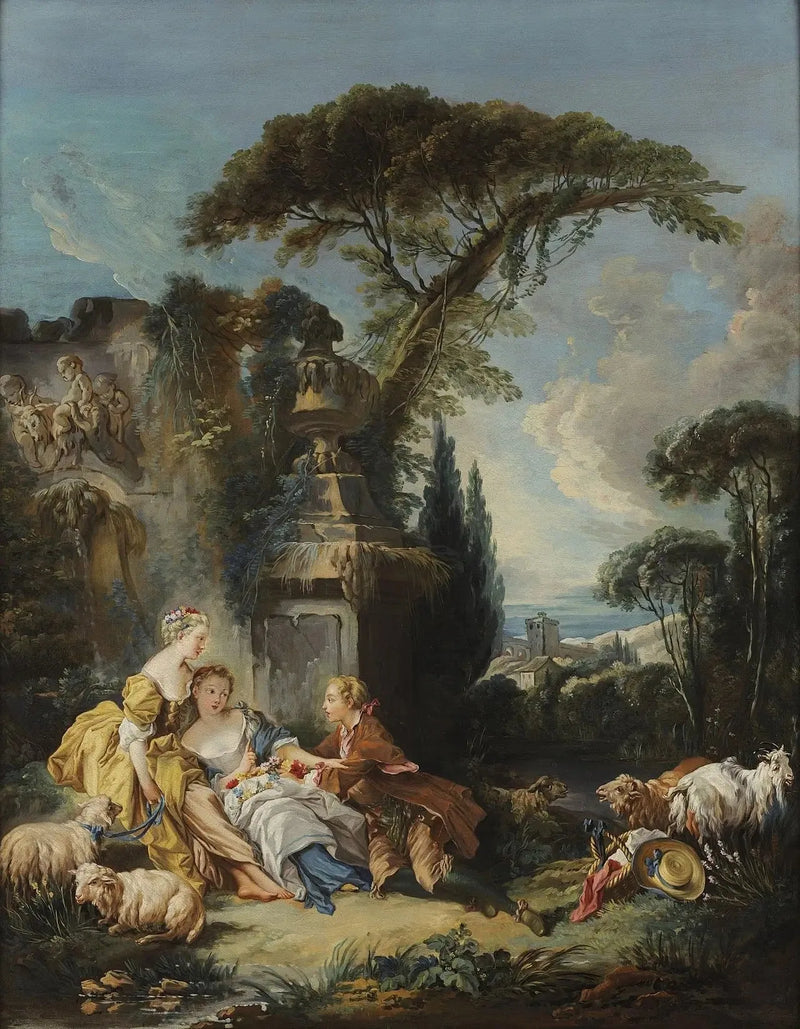 牧歌的な風景 - フランソワ・ブーシェ

Source:
Scène pastorale - François Boucher