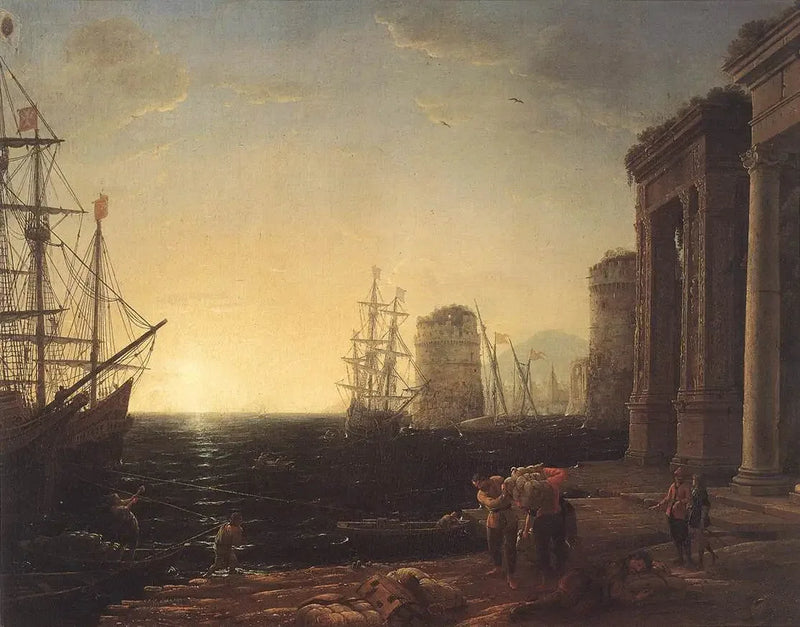 夕焼けの港の風景 - クロード・ロラン

Source:
Scène portuaire au coucher du soleil - Claude Lorrain