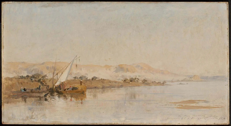 ナイル川の風景 - フレデリック・アーサー・ブリッドマン

Source:
Scène sur le Nil - Frederick Arthur Bridgman