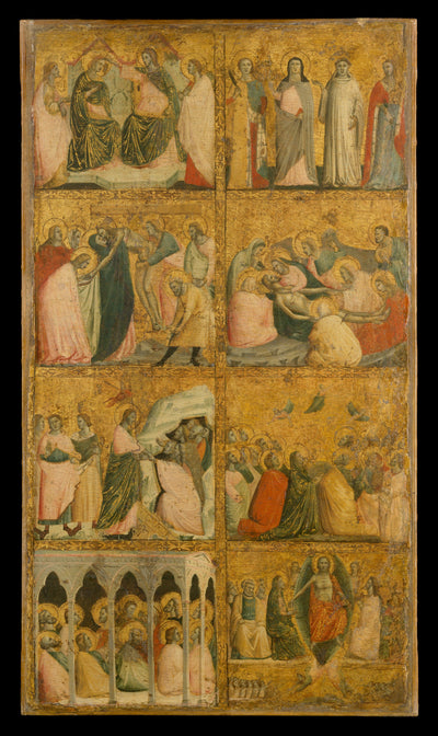 Scènes de la vie du Christ - Giovanni Baronzio - Alpha Reproduction