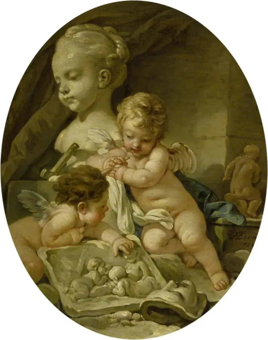 彫刻（レ・ザール） - フランソワ・ブーシェ

Source:
Sculpture (Les Arts) - François Boucher