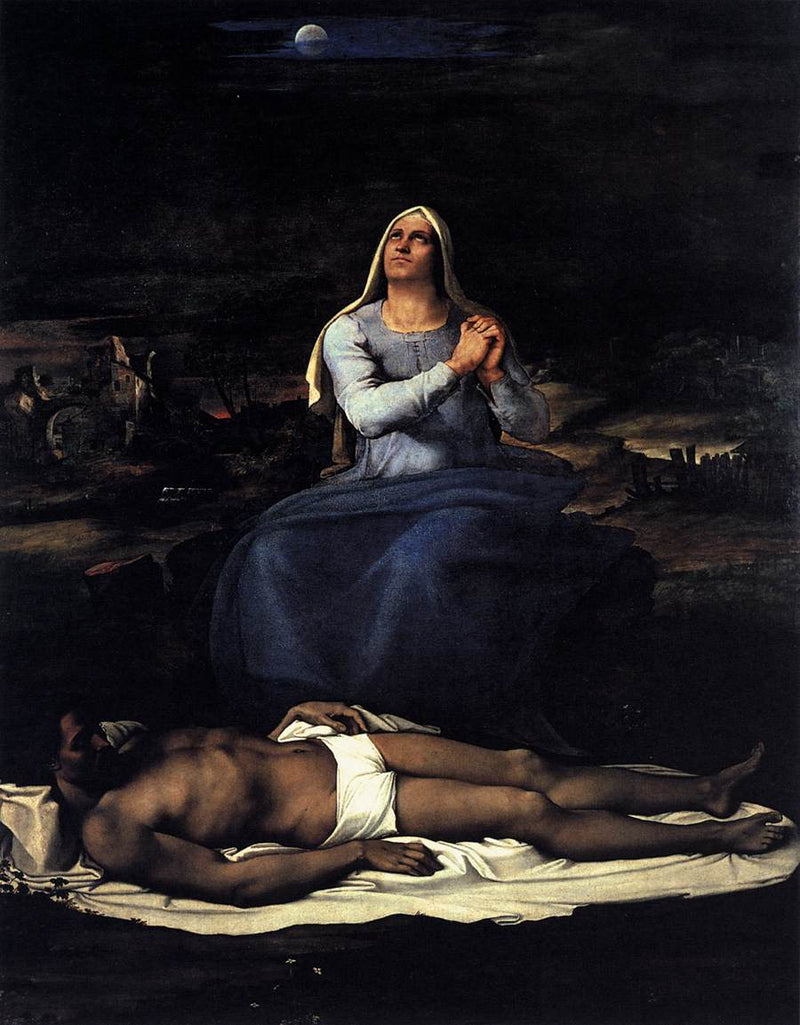 La Pietà de Viterbe - Sebastiano del Piombo