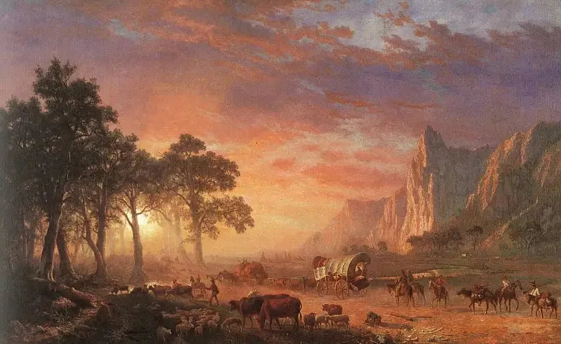 オレゴンの小道 - アルバート・ビアシュタット

Source:
Sentier de l'Oregon - Albert Bierstadt