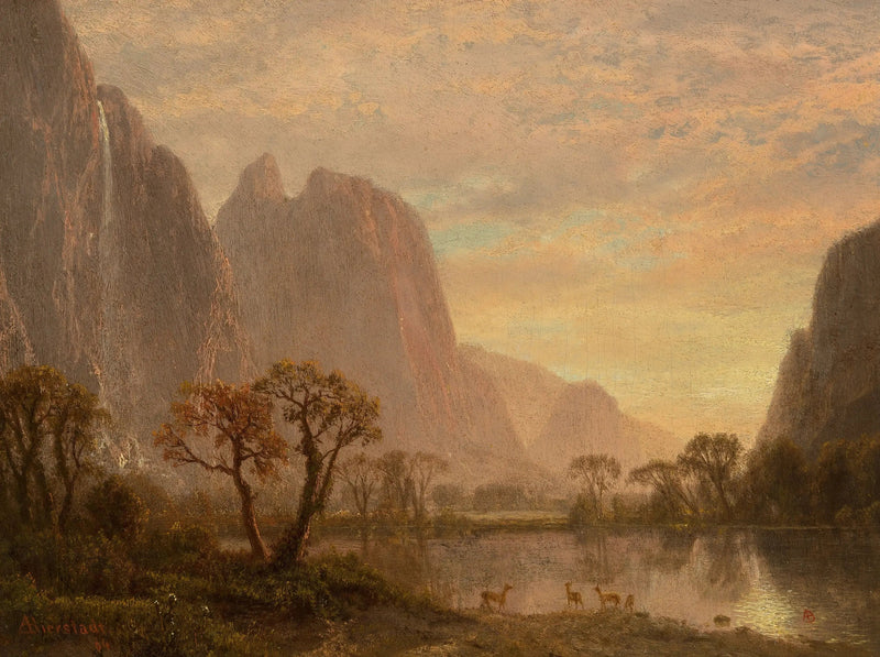 セントネルフォールズとキャセドラルピークス ヨセミテ渓谷にて - アルバート・ビアスタット

Source:
Sentinel Falls et Cathedral Peaks dans la vallée de Yosemite - Albert Bierstadt