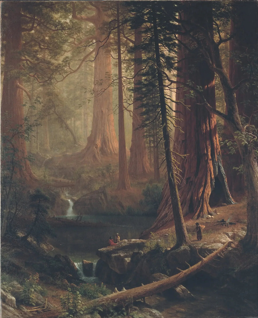 カリフォルニアのセコイア巨木 - アルバート・ビアシュタット

Source:
Séquoias géants de Californie - Albert Bierstadt