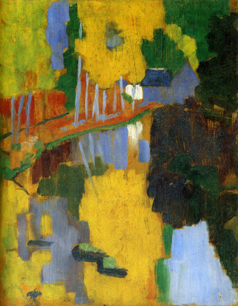 Paysage au Bois d’Amour - Paul Sérusier