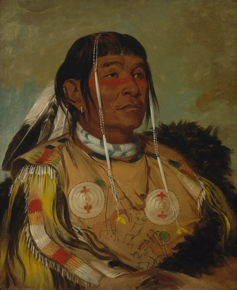 シャコペー、六人組、平原のオジブワ族の長 - ジョージ・キャトリン

Source:
Sha-có-pay, Les Six, Chef des Ojibwés des Plaines - George Catlin