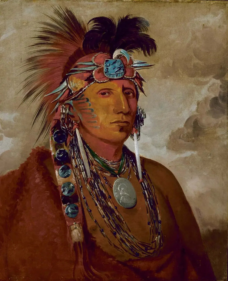 ショーメコーシー、ル・ルー、アン・シェフ - ジョージ・キャトリン

Source:
Shó-me-kós-see, Le loup, un chef - George Catlin