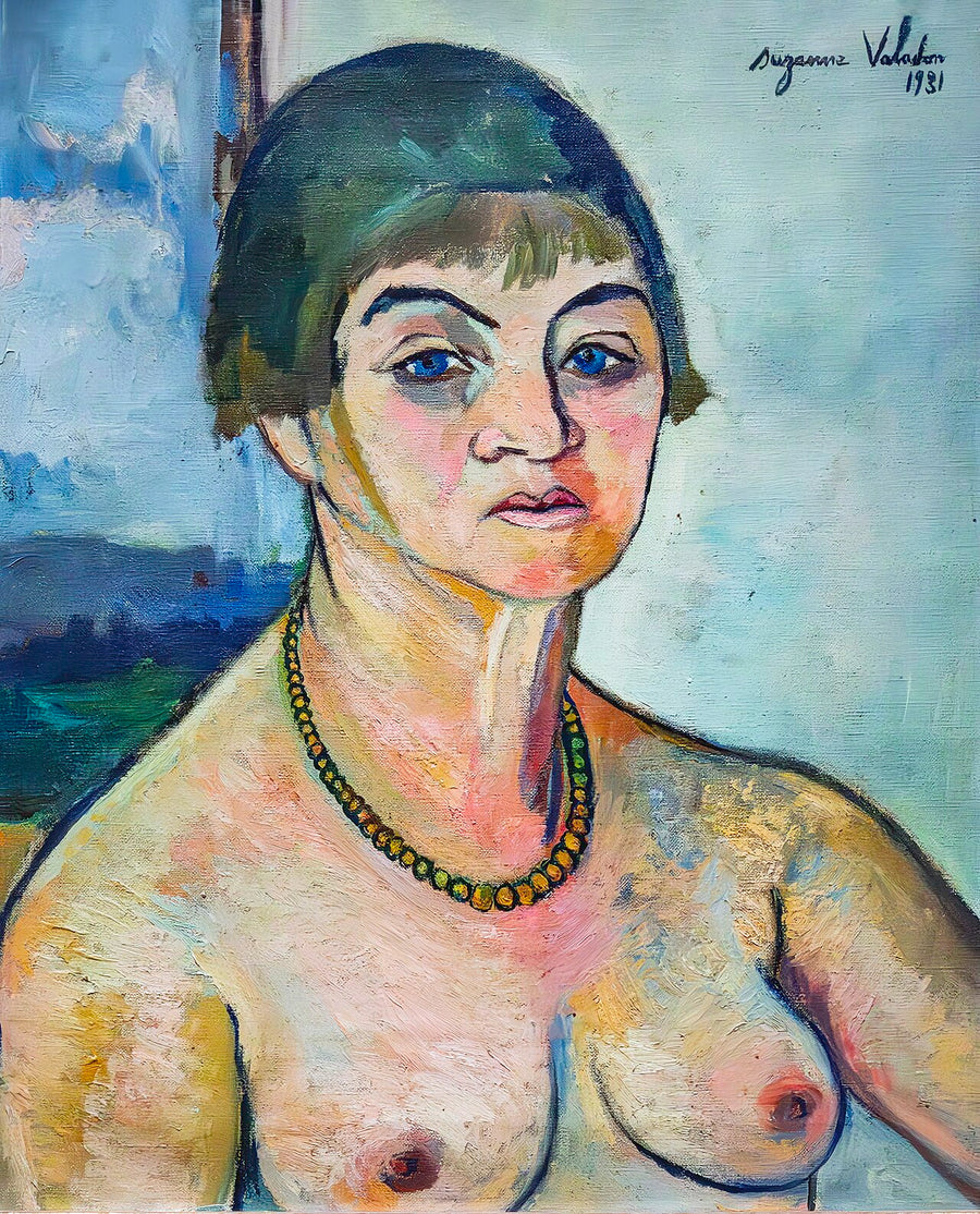 Autoportrait aux seins nus - Suzanne Valadon