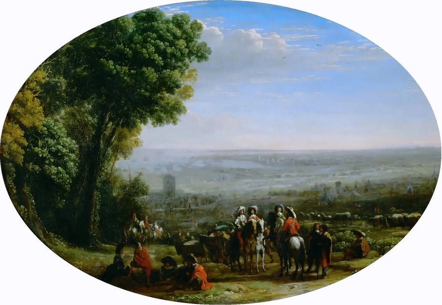 ルイ13世によるラ・ロシェルの城塞 - クロード・ロラン

Source:
Siège de La Rochelle par Louis XIII - Claude Lorrain