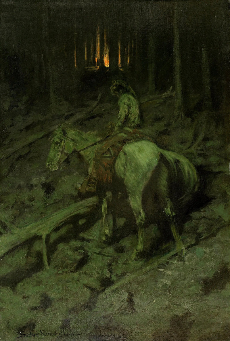 アパッチ射撃信号 - フレデリック・レミントン

Source:
Signal de tir Apache - Frederic Remington