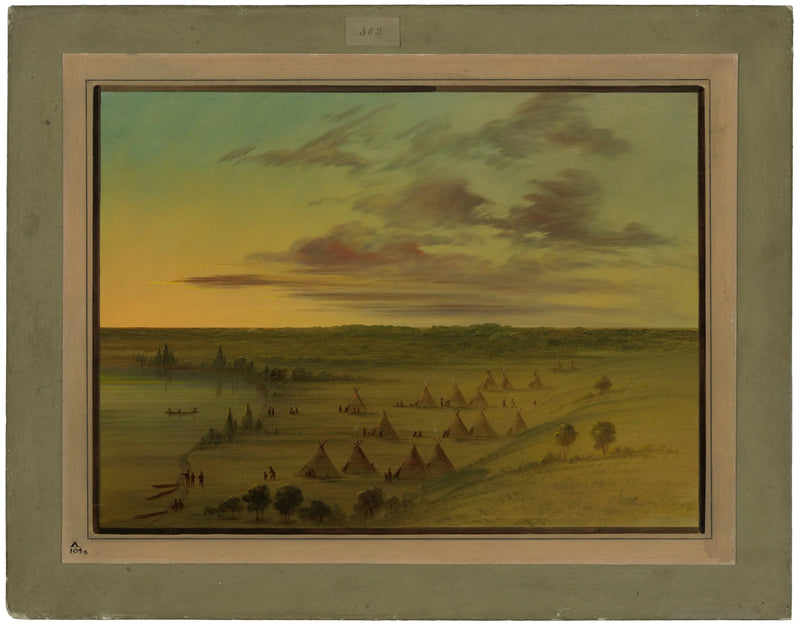スー族の村 - 白鳥湖 - ジョージ・キャトリン

Source:
Sioux Village - Lac du Cygne - George Catlin