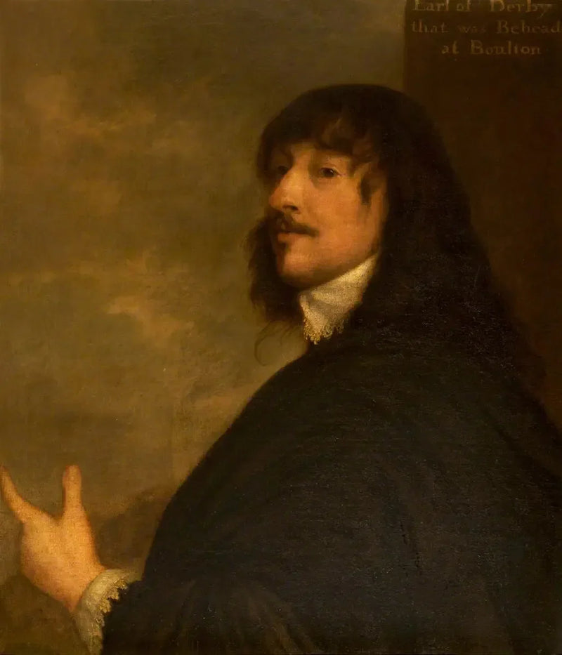 サー・ジェームズ・スタンリー（1607年–1651年）、ダービー伯爵第7代 - アントワーヌ・ヴァン・ダイク

Source:
Sir James Stanley (1607–1651), 7e comte de Derby - Antoine van Dyck