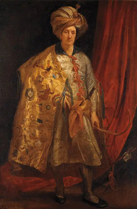 サー・ロバート・シャーリー（1581-1628） - アントワーヌ・ヴァン・ダイク

Source:
Sir Robert Shirley (1581-1628) - Antoine van Dyck