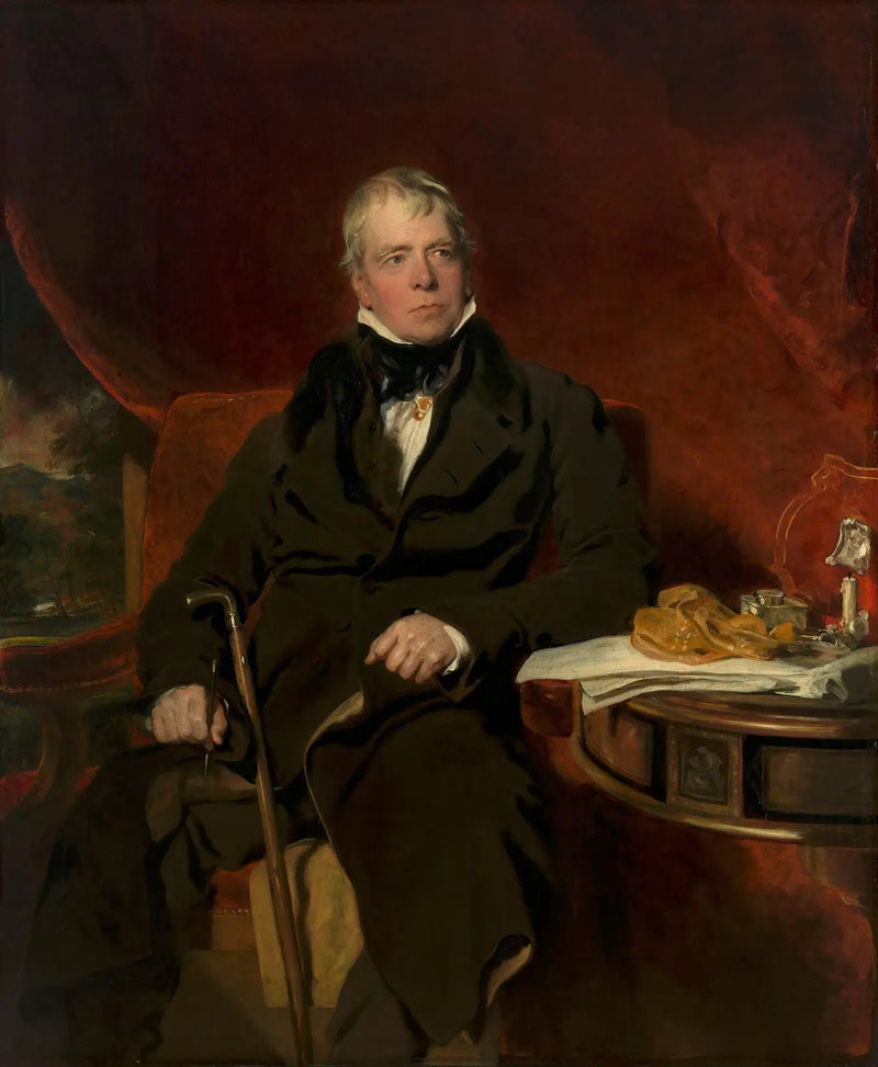 サー・ウォルター・スコット（1771-1832） - トーマス・ローレンス