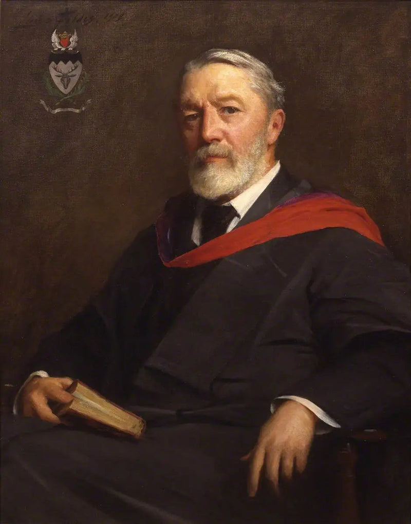 ウィリアム・ヘンリー・アールチン卿（1846年–1912年） - ルーク・フィルズ

Source:
Sir William Henry Allchin (1846–1912) - Luke Fildes