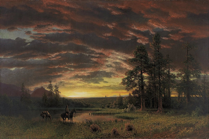 草原の夕べ - アルバート・ビアスタット

Source:
Soirée dans la prairie - Albert Bierstadt
