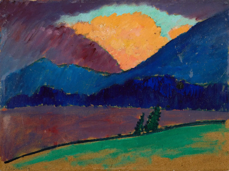 ムルナウの夏の夕べ - アレクセイ・フォン・ジャウレンスキー

Source:
Soirée d'été à Murnau - Alexej von Jawlensky