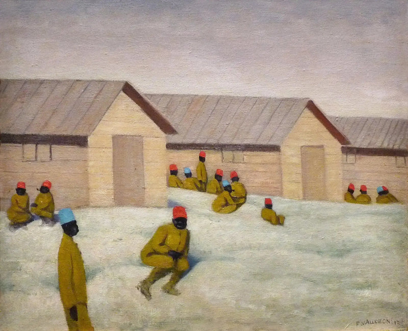 メールリー基地のセネガル兵士 - フェリックス・ヴァロトン

Source:
Soldats sénégalais au camp de Mailly - Félix Vallotton