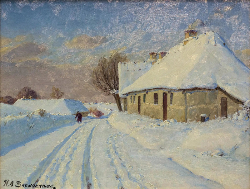 冬の日の村の太陽 - H. A. Brendekilde

Source:
Soleil dans le village un jour d'hiver. - H. A. Brendekilde