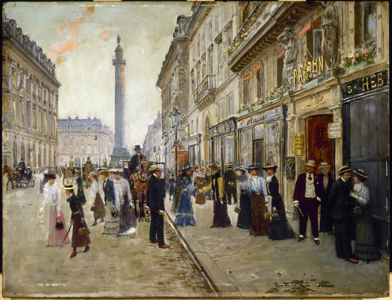 パカン家の労働者の出動 - ジャン・ボロー

Source:
Sortie des ouvrières de la maison Paquin - Jean Béraud