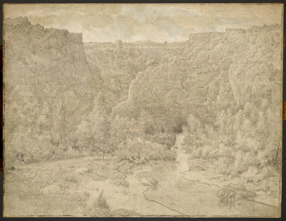 La Source du Lizon - Théodore Rousseau