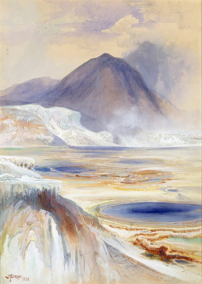 マッサージ温泉、イエローストーン - トーマス・モラン

Source:
Sources chaudes de Mammoth, Yellowstone - Thomas Moran