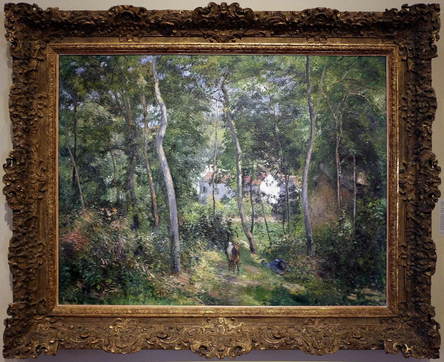 エルミタージュの森、ポントワーズ / エルミタージュの背景 - カミーユ・ピサロ