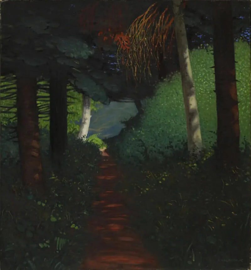 森の下草 - フェリックス・ヴァロトン

Source:
Sous-bois - Félix Vallotton