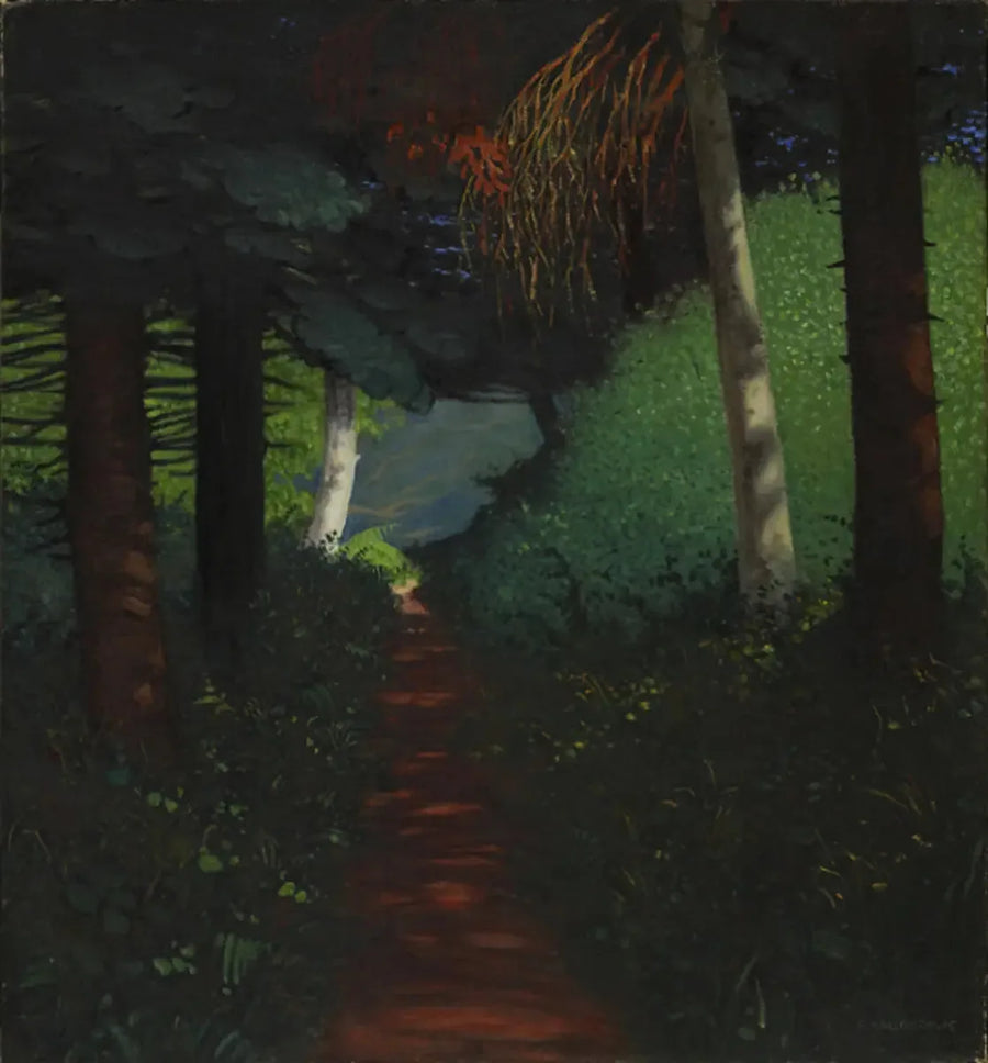 森の下草 - フェリックス・ヴァロトン

Source:
Sous-bois - Félix Vallotton